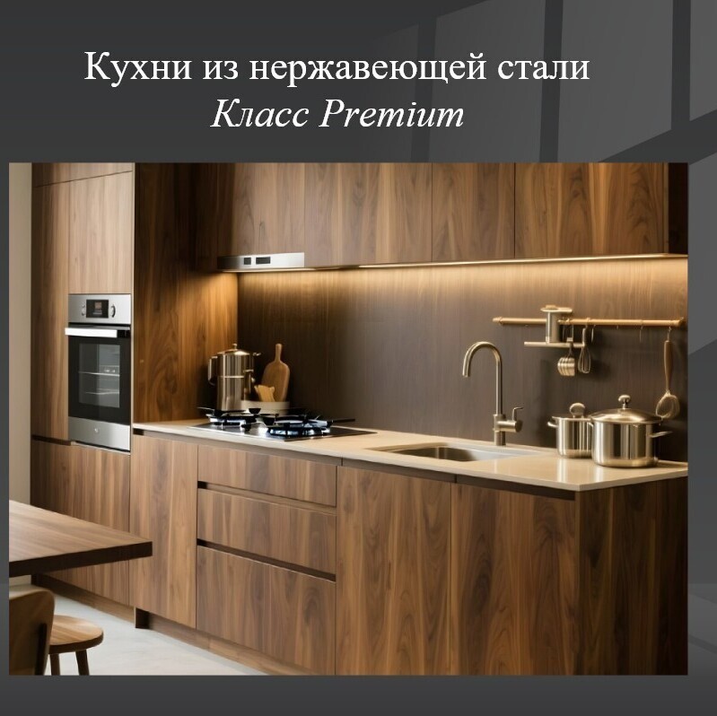 Кухни из нержавеющей стали